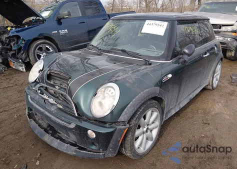 2006 Mini Cooper S z USA, uszkodzony, nr VIN WMWRE33536TJ36726